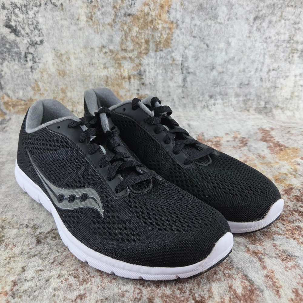 Saucony Grid Ideal Running Shoes Womens 9.5 Black S15269-20 Athletic Gym Fitness